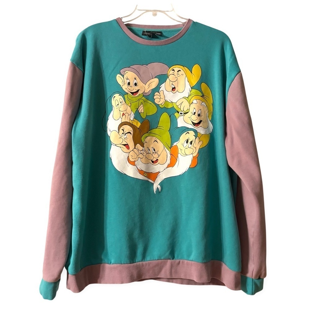 Disney The Seven Dwarfs Crew Neck Sweater by Cakeworthy – 4XL - Picture 4 of 13